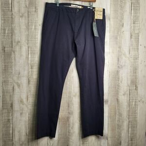 Tailor Vintage Navy Blue Mens Pants. 38x32. Stretch. Cotton Blend